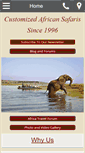 Mobile Screenshot of farrensafaris.com